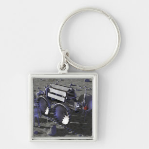 Future space exploration missions 10 keychain