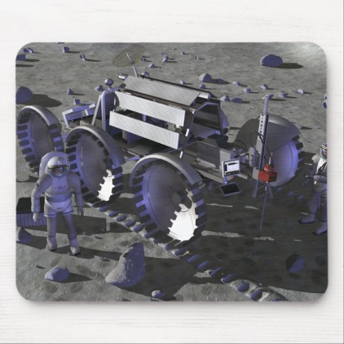 Future space exploration missions 10 mouse pad