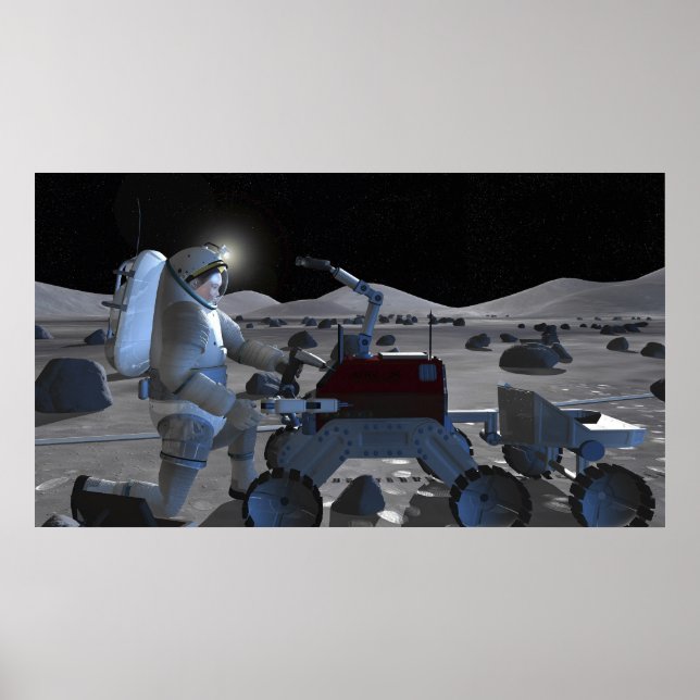 Future space exploration missions 10 poster (Front)