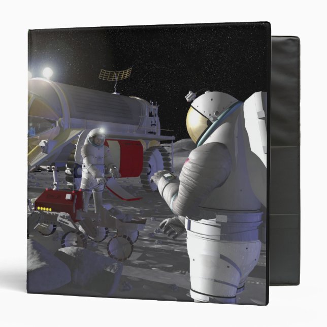 Future space exploration missions 11 3 ring binder (Front/Inside)