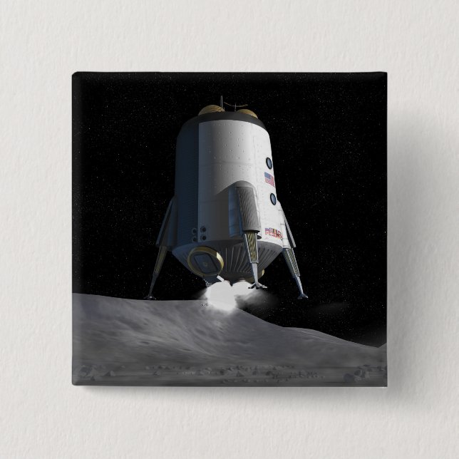 Future space exploration missions 12 pinback button (Front)