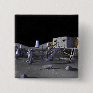 Future space exploration missions 13 button