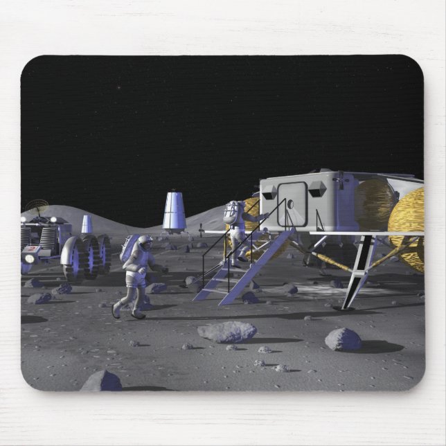 Future space exploration missions 13 mouse pad (Front)