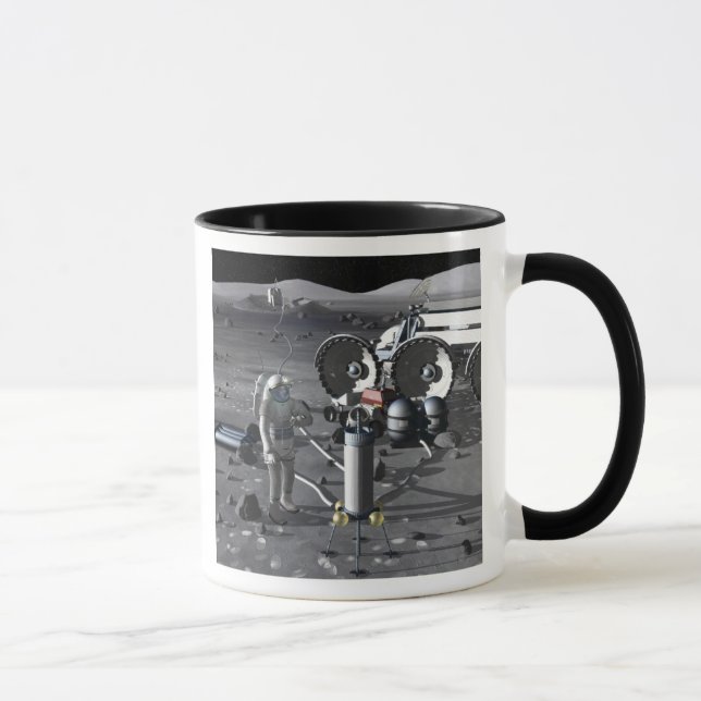 Future space exploration missions 2 mug (Right)