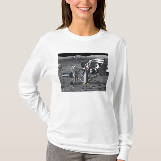 Future space exploration missions 2 T-Shirt (Front)