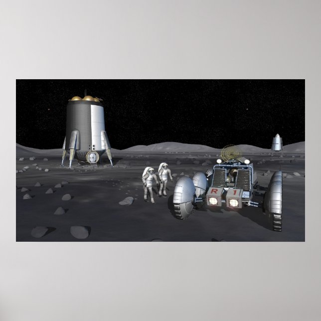 Future space exploration missions 6 poster (Front)