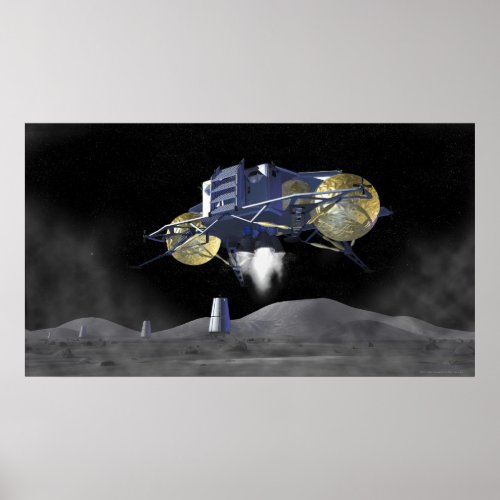 Future space exploration missions 7 poster