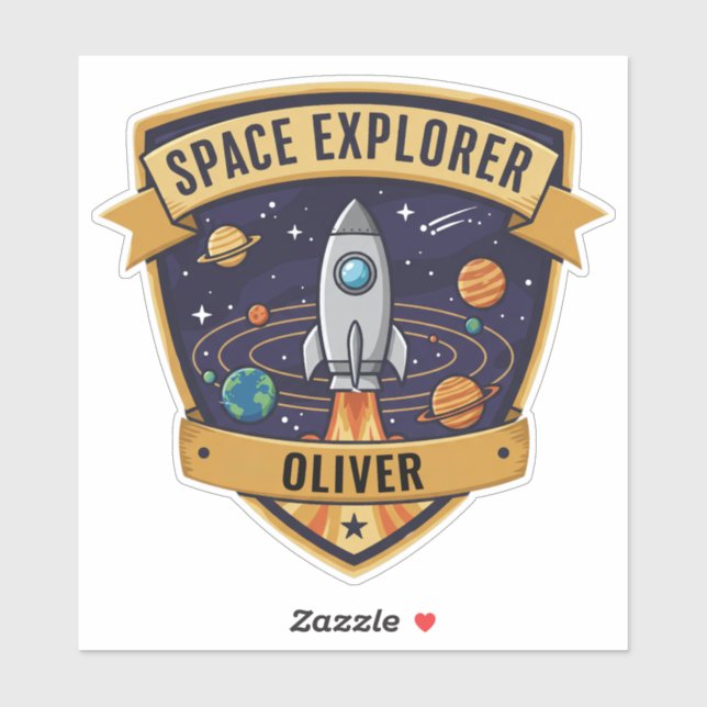 Future Space Explorer Sticker (Sheet)