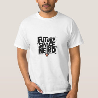 Future Space Nerd - T-shirt design