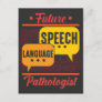 Future Speech Language Pathologist Logopedics Postcard