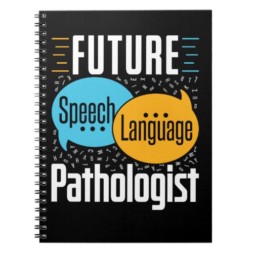 Future Speech Language Pathologist SLP Notebook