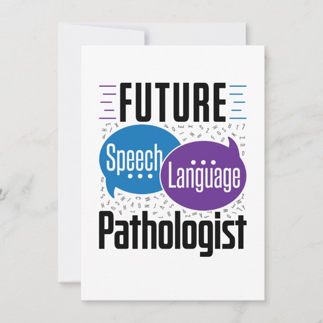 Future Speech Language Pathology SLP (Front)