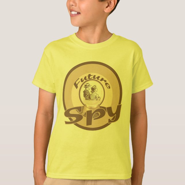 Future Spy Kids Occupation T-shirt (Front)