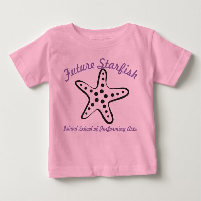 Future Starfish Baby Baby T-Shirt (Front)
