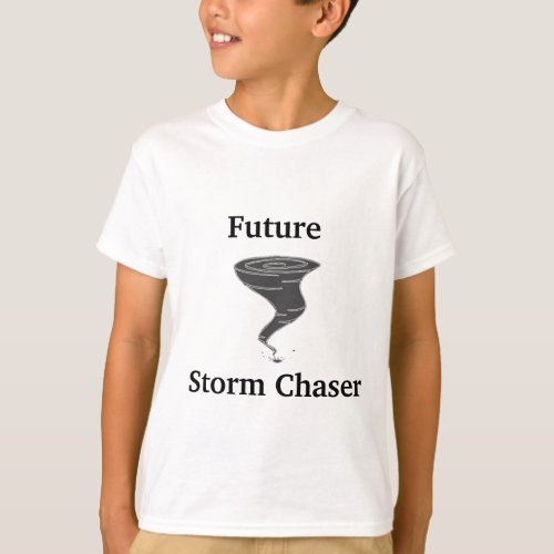 Future Storm Chaser _ Kids T_Shirt