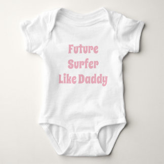 Future Surfer Like Daddy Baby Bodysuit