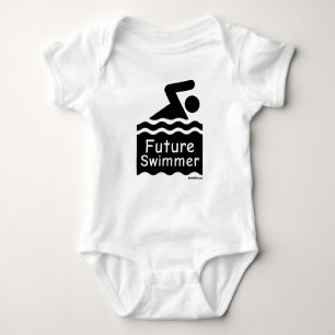 Future Swimmer Baby Bodysuit
