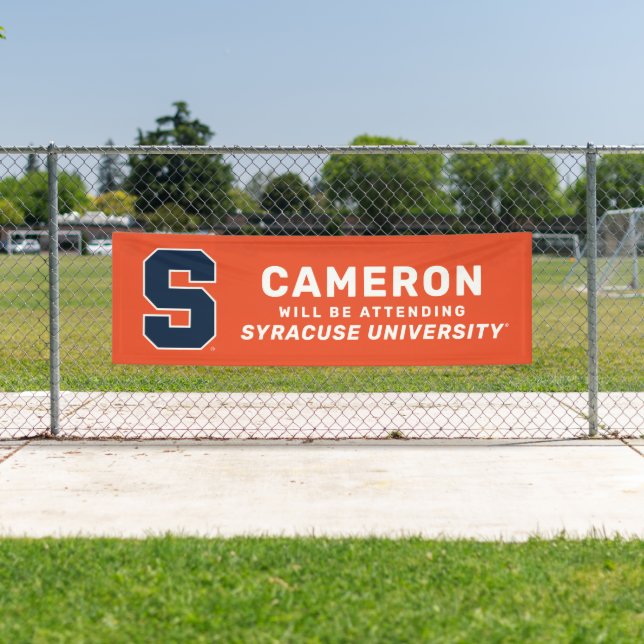 Future Syracuse Graduate Graduation Banner (Insitu)