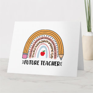 Future Teacher, Teacher In Progress, 1st Grade Tea Card