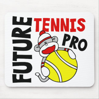 Future Tennis Pro Sock Monkey Mouse Pad