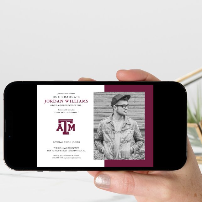 Future Texas A&M Graduate Announcement (Front Digital)