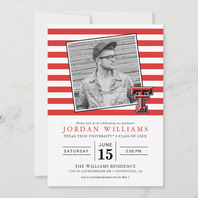 Future Texas Tech Graduate Announcement (Front)