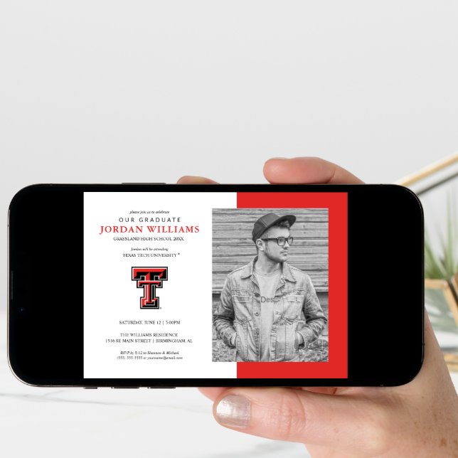 Future Texas Tech Graduate Announcement (Front Digital)