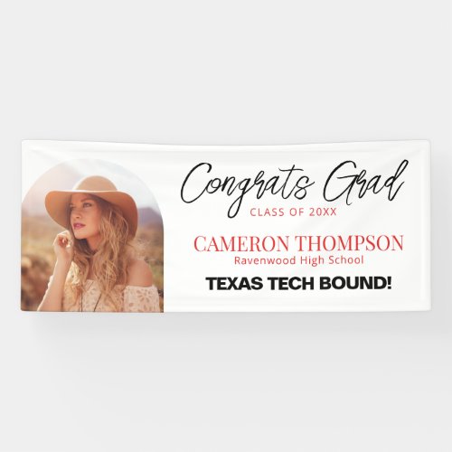 Future Texas Tech Graduate  Arch Photo Banner