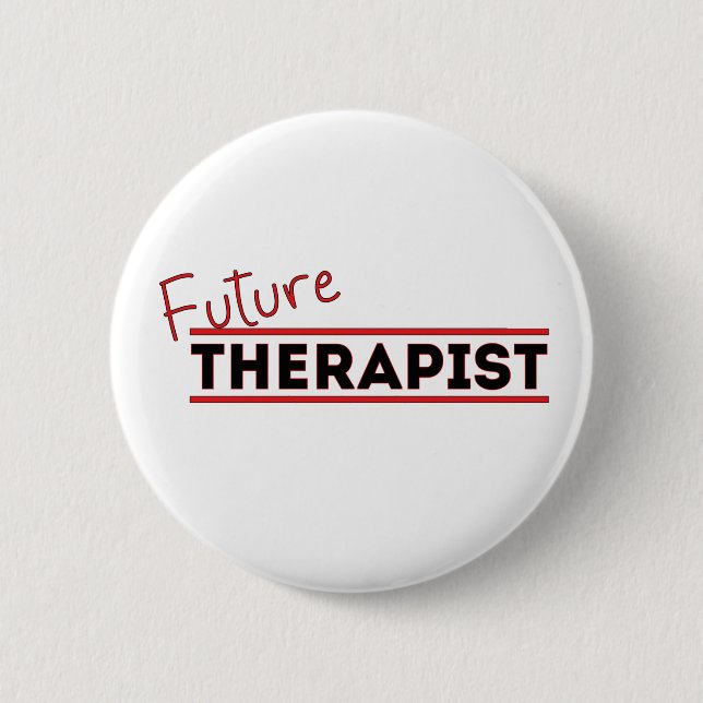 Future Therapist Button (Front)