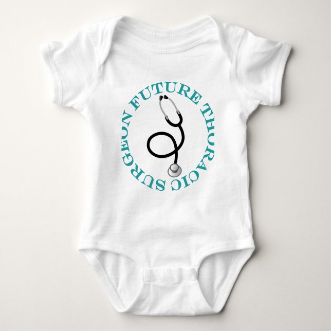 Future Thoracic surgeon Baby Bodysuit (Front)