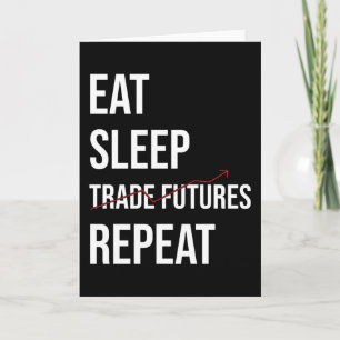 Future Trading Stock Market Card