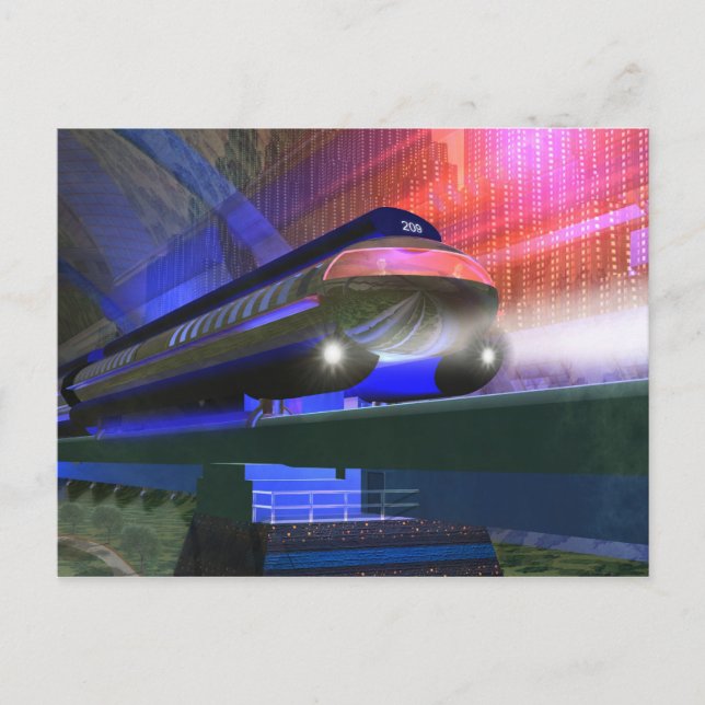 Future Train postcard (Front)