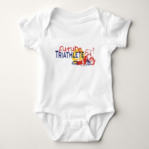 Future Triathlete Baby Bodysuit