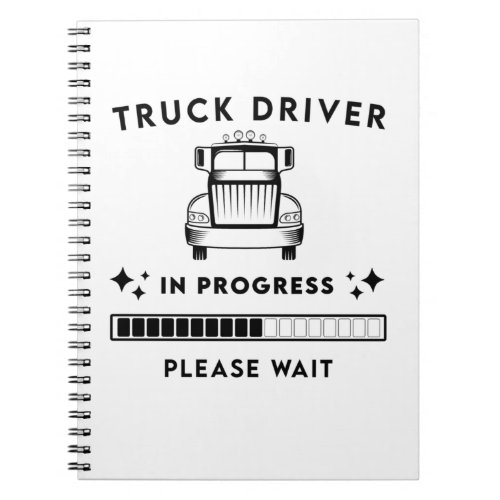 future Truck Driver  Notebook