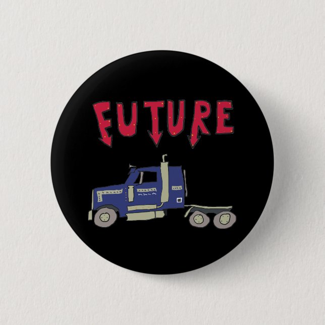 Future Trucker Button (Front)