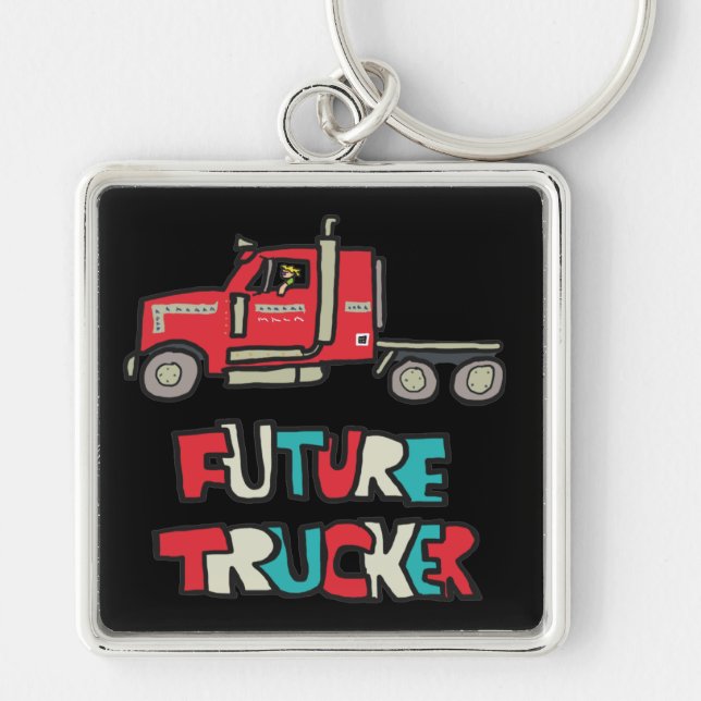Future Trucker Keychain (Front)