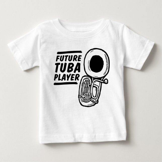 Future Tuba Player Baby T-Shirt (Front)