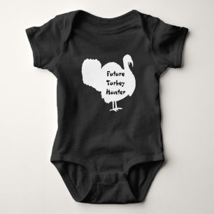 Future Turkey Hunter with Turkey Baby Bodysuit