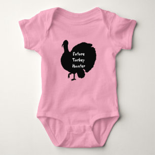 Future Turkey Hunter with Turkey Baby Bodysuit