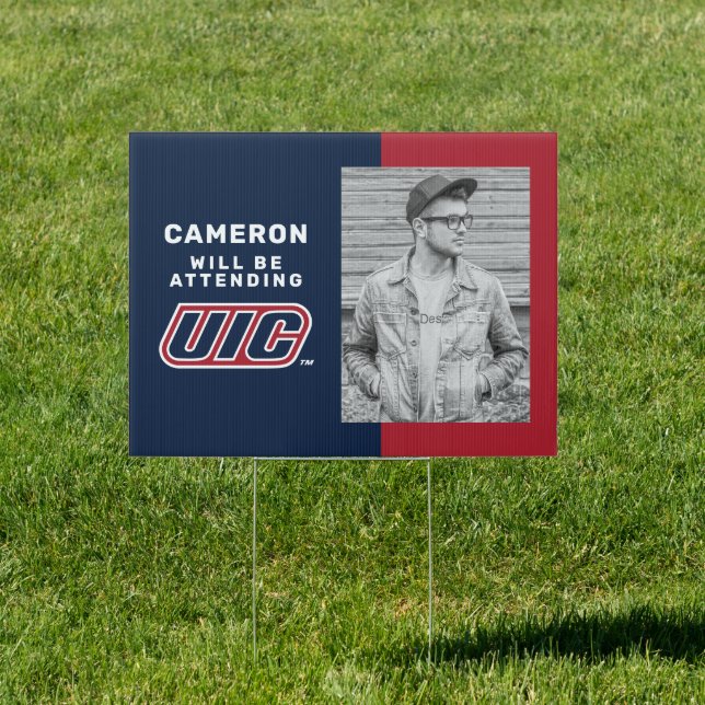 Future UIC Flames Graduate Sign (Insitu)