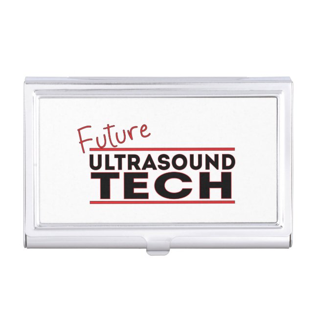 Future Ultrasound Tech Business Card Case (Front)