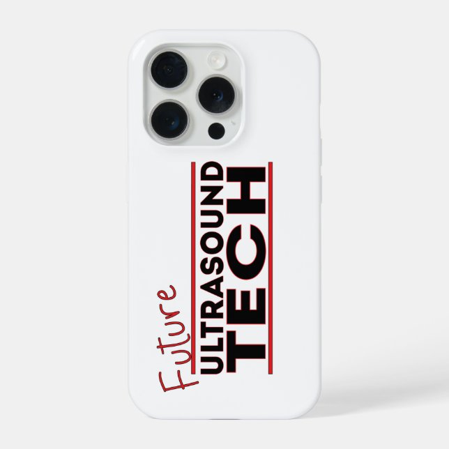 Future Ultrasound Tech Iphone Case (Back)