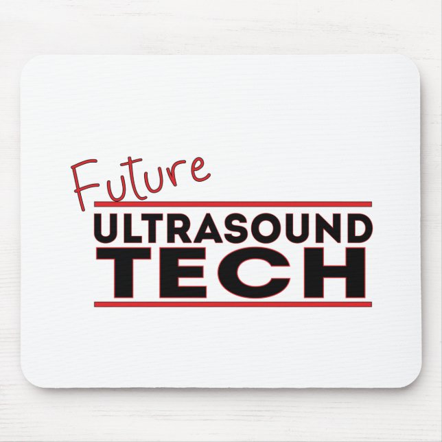 Future Ultrasound Tech Mouse Pad (Front)