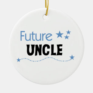 Future Uncle Gifts Ceramic Ornament