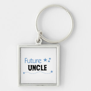 Future Uncle Gifts Keychain