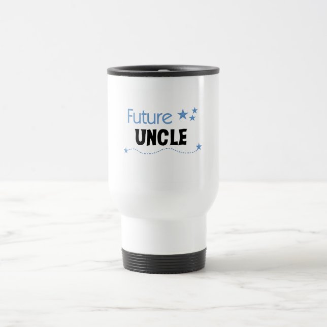 Future Uncle T-shirts and Gifts Travel Mug (Center)