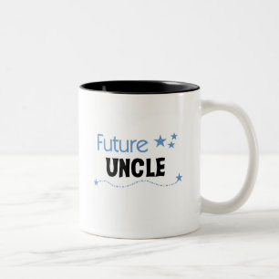 Future Uncle T-shirts and Gifts Two-Tone Coffee Mug