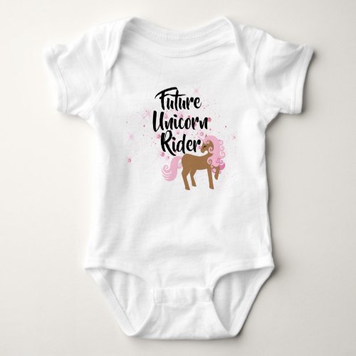 Future Unicorn Rider Baby