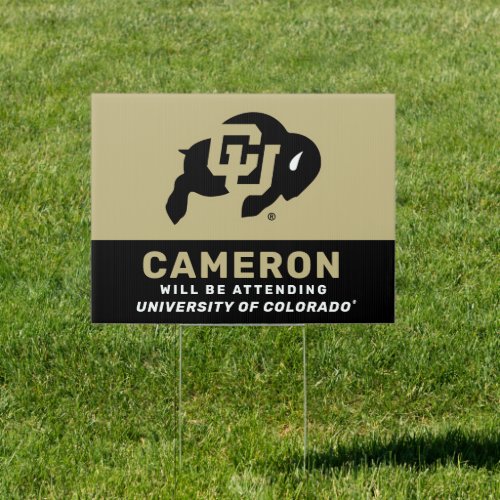 Future University of Colorado Graduate Sign