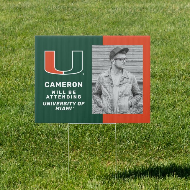 Future University of Miami Graduate Sign (Insitu)